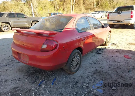 2001 Dodge Neon Se из США, поврежденный, VIN 1B3ES46C41D154280